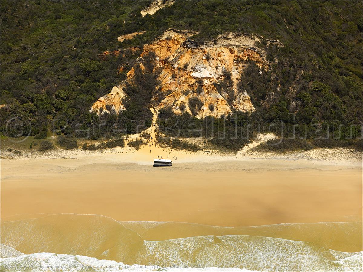 Peter Bellingham Photography Coloured Sands - Fraser Island - QLD SQ (PBH4 00 16243)